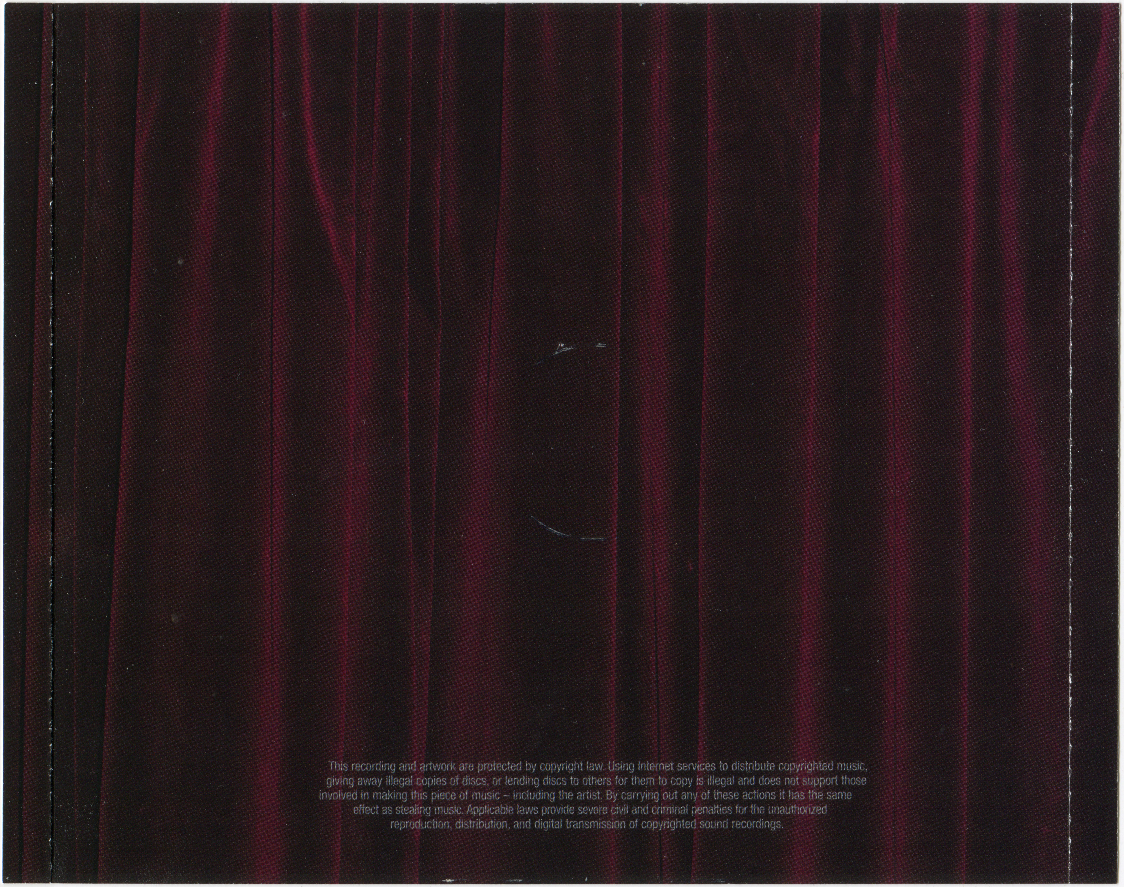 Suzanne Vega  Beauty & Crime : Back + Inlay